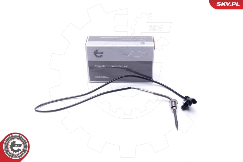 Sensor, exhaust gas temperature